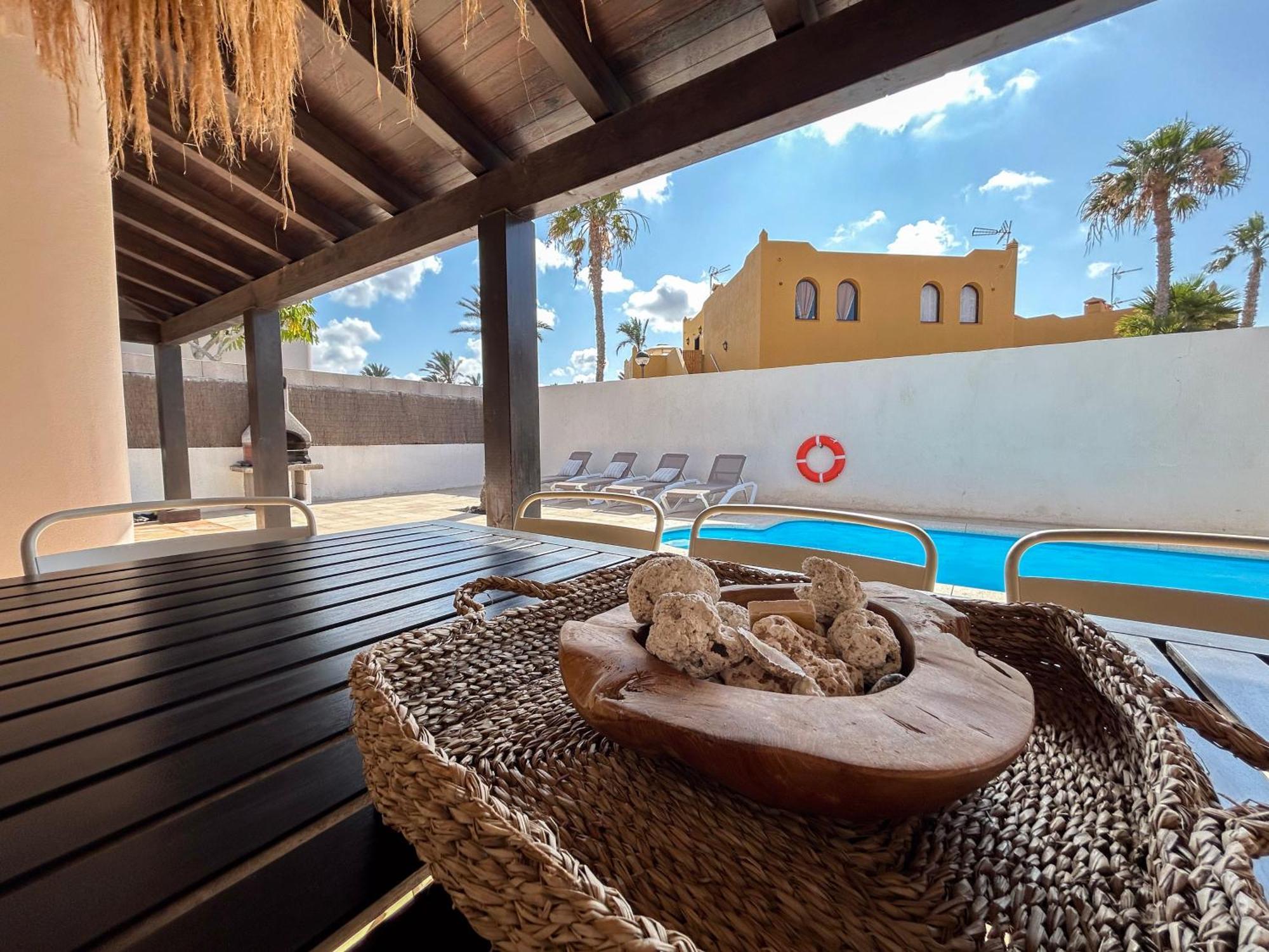House Boho Palm With Private Heated Pool And Garden, 3 Bedrooms, Wi-Fi Коралео Екстериор снимка